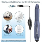 COSITTE Electric Nail Drill, USB Electric Nail Drill Machine - Image 2
