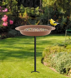 Garbuildman 28 inch Lightweight Birdbaths Antique Decoration Detachable - Image 7