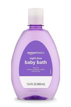 Amazon Basics Tear-Free Night-Time Baby Bath, Lightly Scented, 13.6 Fl Oz - Image 2