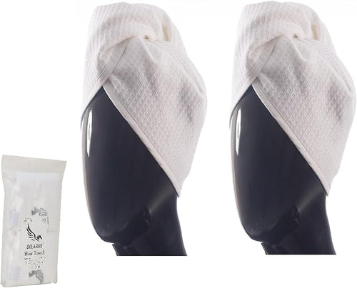 100% Turkish Cotton Hair Towel Wrap by SELARUS