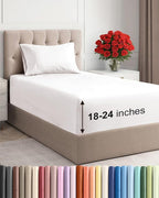Extra Deep Twin Sheet Set by CGKUnlimited
