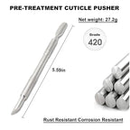 Pre-treatment Cuticle Pusher, Russian Prep Nail Pushers, Dual Ended Cuticle - Image 6
