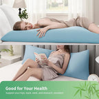 Body Pillowcase, Cooling Viscose from Bamboo Pillow Cover - Image 2