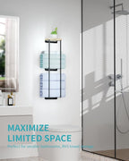 Towel Racks for Bathroom, 2 Tier Wall Towel Holder - Image 6