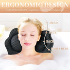 Bath Pillows for Tub, Bath Pillow, Bathtub Pillow, and Luxury Bath Accessories - Image 2