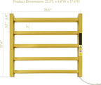 5 Bars Luxury Towel Warmers Wall Mounted Heated Towel Rack, Towel Warmer - Image 2