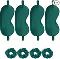 Satin Eye Mask 8Pcs Silk Sleep Masks Silky Blindfold Eyeshade Blackout Eyes by WJingYiJia