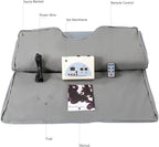 Sauna Blanket, 110V 650W Far Infrared Sauna Blanket Sauna Bag Body Shaper - Image 6