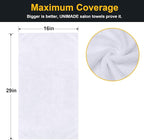 UNIMADE Salon Towels 2 Pack, Super Soft Microfiber Hand Towel, Highly Absorbent - Image 2