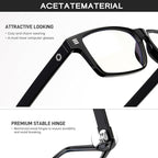 ANYLUV Blue Light Glasses Men Woman, Eye Strain Relief Eye Protection - Image 3
