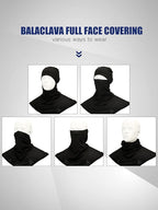 SATINIOR 3 Piece Balaclava Face Cover Sun Protection Neck Cover Summer - Image 4