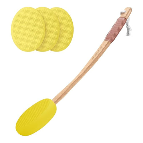 AmazerBath Lotion Applicator for Back, 4 Replacement Pads by AmazerBath