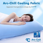 Avolare Cooling Pillow Cases, Arc-Chill Q-Max>0.5 Body Pillowcases - Image 2