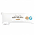 Goose Down Body Pillows for Adults, Large Body Pillow for Side Sleeper by Bildenly