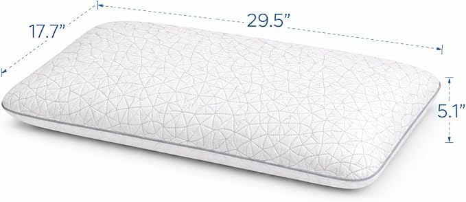 Quilted Bamboo Pillow Cover Collection – Cooling Pillow Protector - Image 2