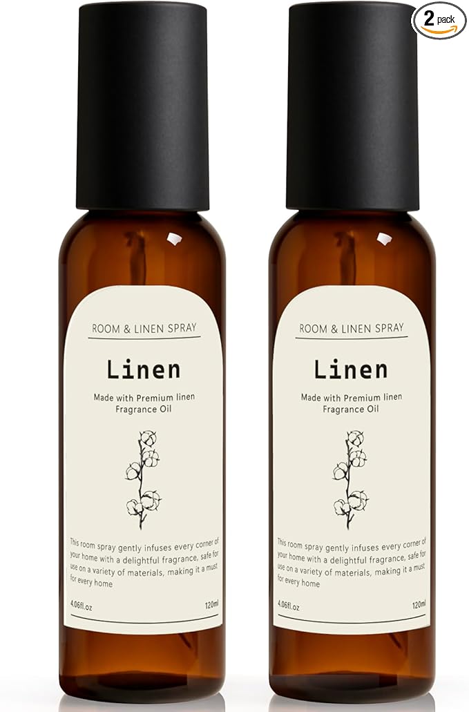 Linen Room Spray, Home Fragrance Concentrated Room Spray, Long Lasting Air by THEGOODSOULPROJECT