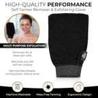 Bronze Tan Self Tanner Remover & Skin Exfoliating Glove - Image 2