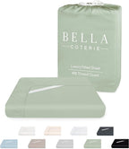 Bella Coterie Luxury Bamboo Viscose Queen Size Fitted Sheet Only | 100% by BC