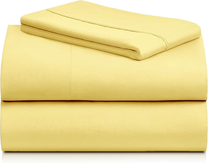 LuxClub 3 PC Twin Sheet Set, Deep Pockets Wrinkle Free Cooling Bed Sheets Hotel - Image 8