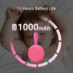 Portable Baby Sound Machine 15 Hours Battery Life, Registry Gift, Clips on Baby - Image 2