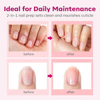 Modelones Cuticle Remover Kit Cuticle Remover Liquid & Cuticle Oil Cuticle Care - Image 2