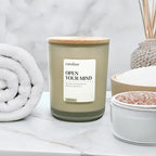 Carolina Open Your Mind Scented Candle, 16 oz Sandalwood & Amber Scented - Image 3