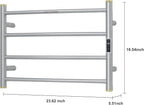 Electric Towel Warmer Rack, Heating Towel Warmer, Timer & Temperature Control - Image 5