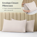 LuxClub 4 PC Sheet Set Bed Sheets Deep Pockets 16" Eco Friendly Wrinkle Free - Image 7