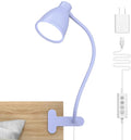 BOHON Desk Lamp with Clamp, 10W 38 LED Clip on Light, 5 Color 10 Brightness by BOHON