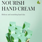 Disposable Avocado Hand Cream for Dry Cracked Hands, Travel Size Mini Hand - Image 2