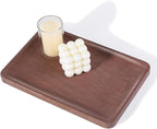 Karibiber Marble Vanity Tray, 11.8in Sandstone Bathroom Kitchen Tray by Karibiber