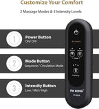 FIT KING Leg Massager for Circulation and Pain Relief, Air Compression Leg and - Image 6