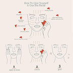 Ditind Rose Quartz Gua Sha Facial Tools, GuaSha - Image 6