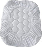 Queen Mattress Pad, 8-21" Deep Pocket Protector Ultra Soft Quilted Fitted - Image 6