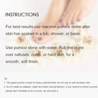 Maryton Glass Pumice Stone for Feet, Callus Remover and Foot Scrubber & - Image 6