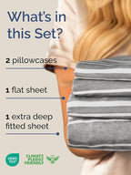 Extra Deep Cal King Sheet Set - Image 2