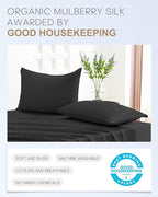 THXSILK 100% Pure Mulberry Silk Pillowcase - Image 5