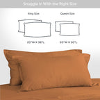 Pillow Cases Queen Size Set of 2 Pillowcases 100% Viscose from Bamboo Cooling - Image 6