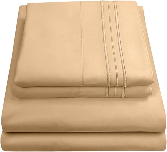 Queen Size Bed Sheets by SweetHomeCollection