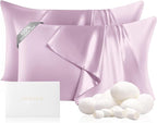 THXSILK Set of 2 100% Mulberry Silk Pillowcase by THXSILK