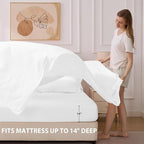 Queen Comforter Set White - Image 6