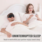 YIVIEW Sleep Mask for Side Sleeper, Complete Light Blocking 3D Sleeping Eye Mask - Image 7