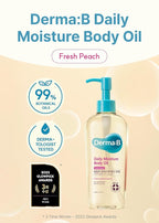 Derma B | Daily Moisture Body Oil | 99% Natural Argan & Sweet Almond Oil | - Image 2
