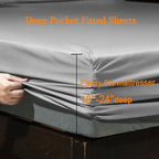 SONORO KATE Bed Sheet Set Super Soft Microfiber 1800 Thread Count Luxury - Image 3