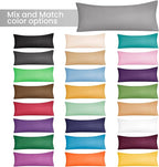 EVOLIVE Ultra Soft Body Pillow Cover 21"x54", Cozy Microfiber Pillowcase - Image 7