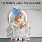 2Pcs Microfiber Hair Wrap Hair Drying Cap Hair Plopping Cap Towel Curly Hair - Image 5