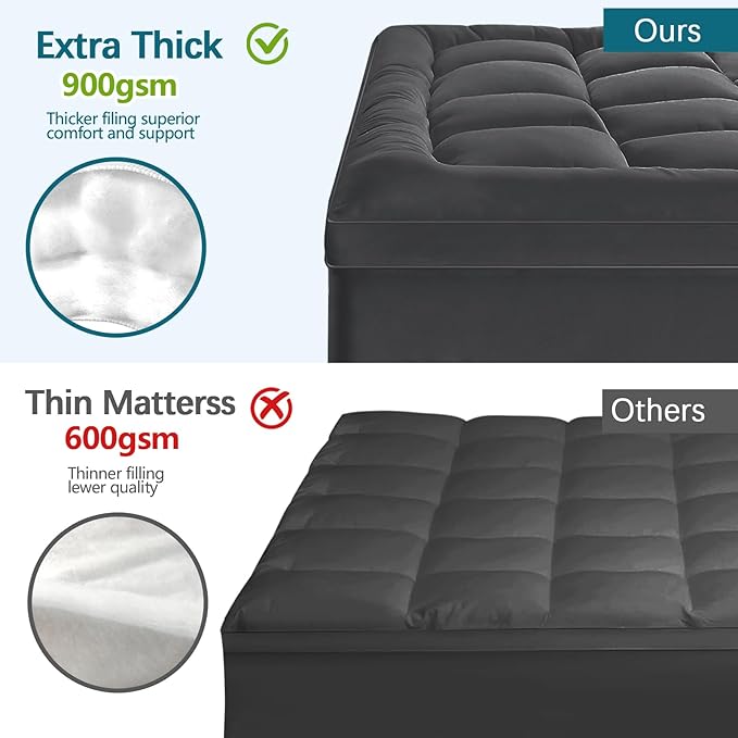 CYMULA Full XL Mattress Topper - Image 2