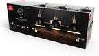 GLOBE Electric 63000058 5-Piece All-in-One Bathroom Accessory Set, Brass & Black - Image 13