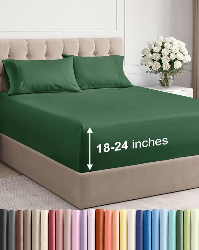 Extra Deep Cal King Sheet Set by CGKUnlimited