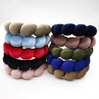Fashion Headbands for Women Padded Fabric Hair Bands Wide Velvet Non Slip - Image 5